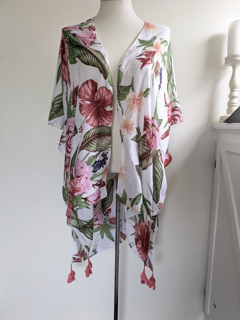 Swimsuit Coverup Kimono Cardigan OS